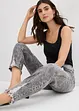 High Waist-mom-jeans med destroyed-effekt, bonprix