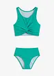 Bustier-bikini (2-delt sett) av resirkulert polyester, bonprix