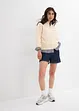 Jeansshorts High Waist, Low Stretch, bonprix