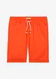 Pull on-bermudashorts i lin-miks, Regular Fit, bonprix