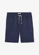 Pull on-bermudashorts i lin-miks, Regular Fit, bonprix