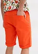 Pull on-bermudashorts i lin-miks, Regular Fit, bonprix
