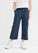 Bukse i 100% bomull og 3/4-lengde, Loose Fit, bonprix