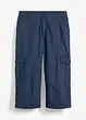 Bukse i 100% bomull og 3/4-lengde, Loose Fit, bonprix