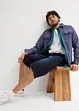 Lang bermudashorts i denim med stretch, Regular Fit, bonprix