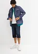 Lang bermudashorts i denim med stretch, Regular Fit, bonprix