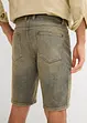 Dirty Washed jeansbermuda, Regular Fit, bonprix