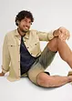 Dirty Washed jeansbermuda, Regular Fit, bonprix