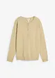 Cardigan med rund hals, bonprix