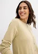 Cardigan med rund hals, bonprix