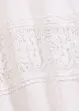 Kortermet bluse med linandel, bonprix