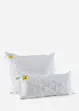 Down Touch-pute med blomsterbroderi, bonprix