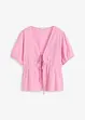 Bluse med sløyfer, bonprix