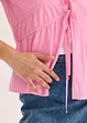 Bluse med sløyfer, bonprix