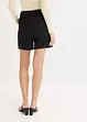 Shorts i twill med knytebelte, bonprix