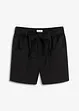 Shorts i twill med knytebelte, bonprix