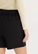 Shorts i twill med knytebelte, bonprix