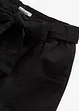 Shorts i twill med knytebelte, bonprix