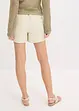 Shorts i twill med knytebelte, bonprix