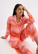 Lang bluse med batikk-print, bonprix