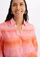 Lang bluse med batikk-print, bonprix