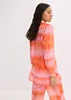 Lang bluse med batikk-print, bonprix