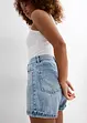 Jeansshorts High Waist, Low Stretch, bonprix