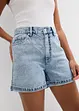 Jeansshorts High Waist, Low Stretch, bonprix