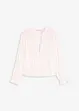 Bluse med hullbroderi, bonprix