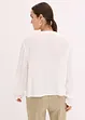 Bluse med hullbroderi, bonprix