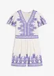 Jumpsuit med lin, bonprix