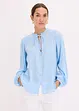Bluse med metalliske striper, bonprix