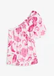 One shoulder-bluse i strukturert viskose, bonprix