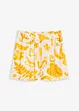 Shorts i strukturert viskose med blomstermønster, bonprix