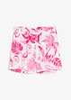 Shorts i strukturert viskose med blomstermønster, bonprix