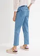 Pull on-bukse i 7/8-lengde Mid Waist, bonprix