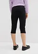 Caprileggings i økologisk bomull med elastan (2-pack), bonprix