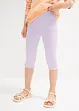 Caprileggings i økologisk bomull med elastan (2-pack), bonprix