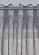 Gardin med vevde striper (1-pack), bonprix