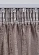 Gardin i linlook, fås i normal og ekstra bred (1-pack), bonprix