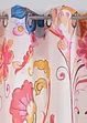 Gardin i resirkulert polyester med trykt blomstermønster (1-pack), bonprix