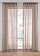 Ensfarget gardin av lett voile (1-pack), bonprix