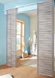 Panelgardin med tverrstriper (1-pack), bonprix