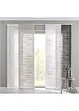 Panelgardin med tverrstriper (1-pack), bonprix