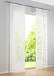 Panelgardin med tverrstriper (1-pack), bonprix