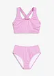Bikini i ribbemateriale (2-delt sett), bonprix