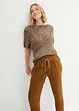 Pull on-bukse i 100% lin, bonprix