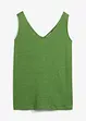 Singlet i lin, bonprix