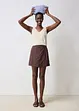 Skort i 100% lin, bonprix