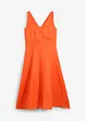 Midikjole i 100% lin, bonprix